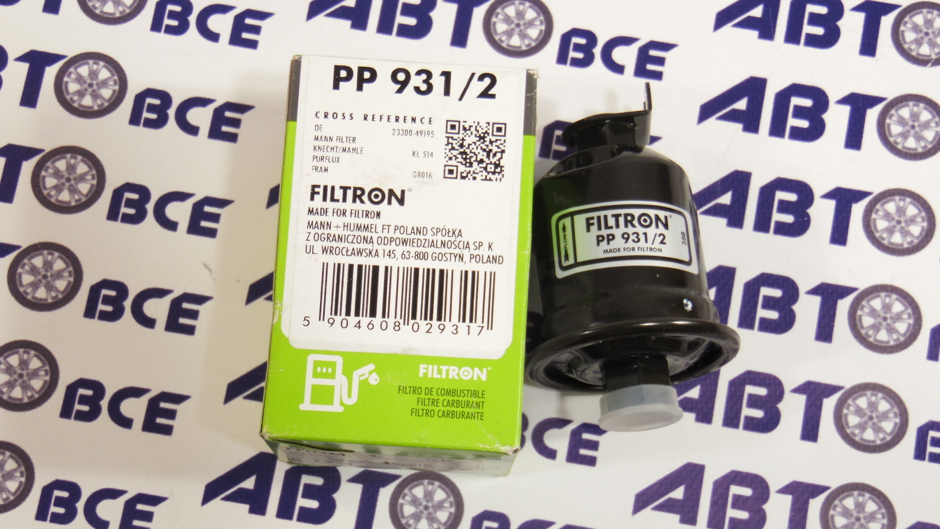 Фильтр топлива PP9312 FILTRON